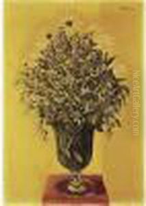 Bouquet De Myositis Et Marguerites, Circa 1935.