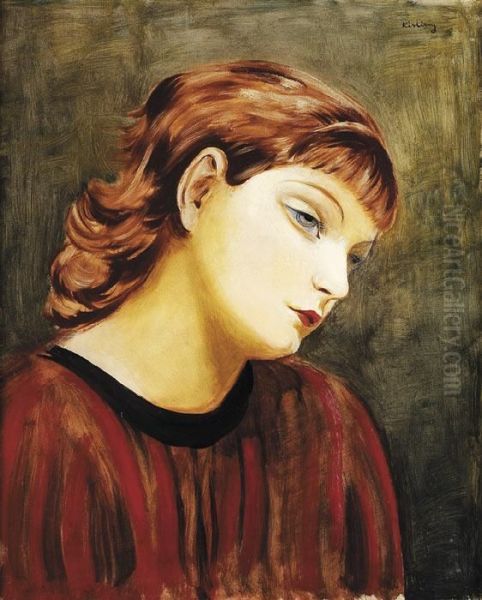 Jeune Fille En Rouge - view 1