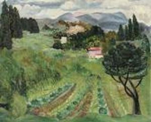 Paysage Provencal by Jean Kisling