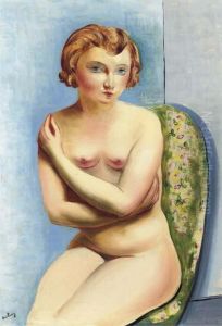 Nu Aux Bras Croises by Jean Kisling