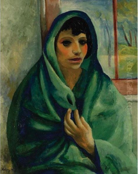 La Fille Au Chale Verte - view 1