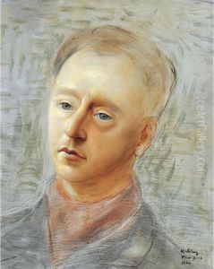 Portrait Of Arthur Rubinstein by Jean Kisling
