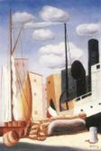 Saint-tropez by Jean Kisling