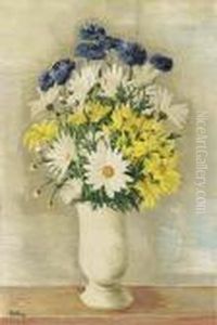 Vase De Fleurs by Jean Kisling