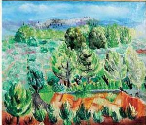 Paysage Du Midi, Circa 1918-1920 by Jean Kisling