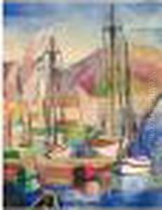Saint-tropez by Jean Kisling