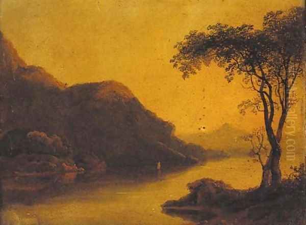 Across the river to the mountains beyond - view 1