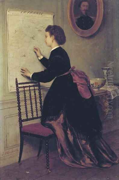Theatre de la guerre following the movements of a loved one - view 1