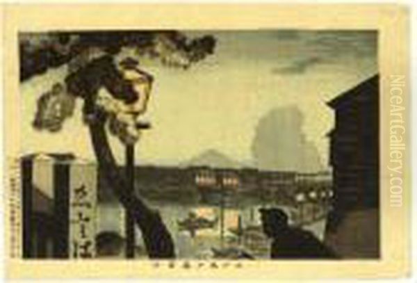 Edobashi Yugure Fuji - view 1