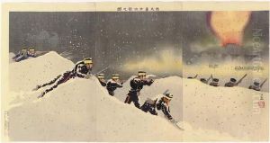 Ten Triptychs by Kobayashi Kiyochika