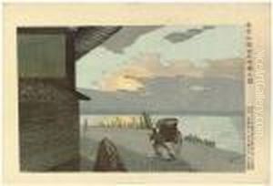 Tokyo Ryogoku Hyapponkui Akatsuki No Zu by Kobayashi Kiyochika