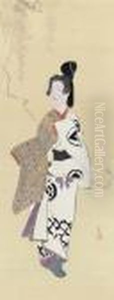 Geisha In Festival Costume - view 1