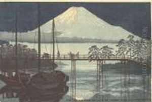 Mihonoura Ho (masts, Shore At Miho)