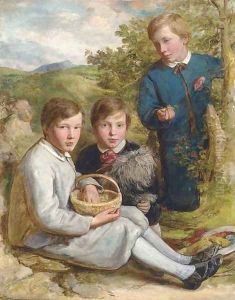 Portrait of the Baxter brothers of Bedford Portrait of the Baxter brothers of Bedford