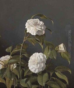 Camellias by Otto Didrik Ottesen