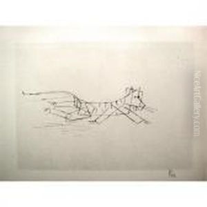 Sleeping Tigre by Paul Klee