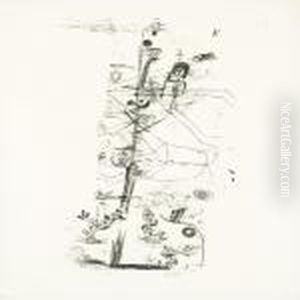 Vogelkomodie by Paul Klee