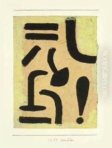 "merkblatt" by Paul Klee