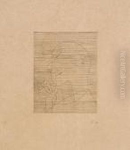 Rechnender Greis by Paul Klee
