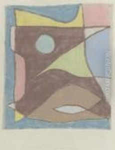 Maske Unterwasserfuhrer (mask Of An Underwater Guide) by Paul Klee