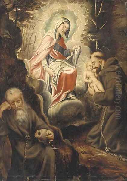The Madonna and Child with Saint Francis - view 1