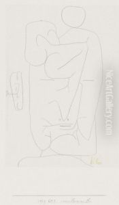 Verschlossenes Ohr by Paul Klee