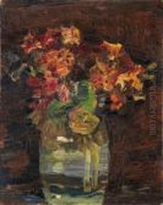 Nelken In Vase by Paul Klee