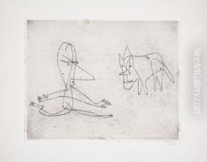 Was Lauft Er? by Paul Klee