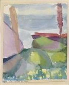 "seeufer Bei Regen" by Paul Klee