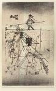 Der Seiltanzer [tightrope Walker] by Paul Klee
