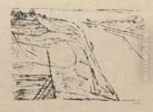 Blick Auf Einen Fluss by Paul Klee