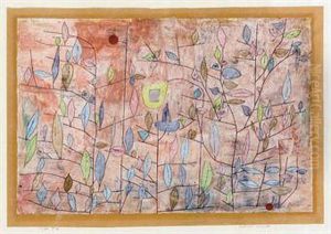 Sparlich Belaubt by Paul Klee