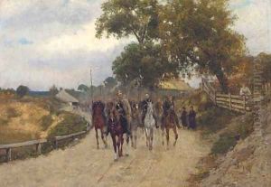Cavalry during the uprising of 1863