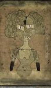 Gespenst Der Ersten Geliebten by Paul Klee