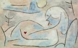 Winterschlaf by Paul Klee