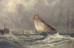 A fresh breeze off Beachy Head by John Hervey Oswald