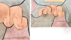 Schlafende Tiere by Paul Klee