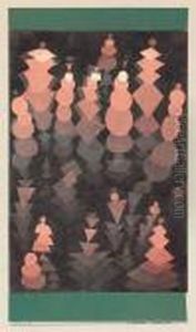 Reifendes Wachstum by Paul Klee