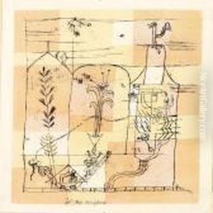 Hoffmannske Scene by Paul Klee