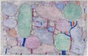 Bunter Wald (bois Colores) by Paul Klee