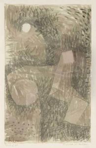 Fundstelle Bei Mondschein by Paul Klee