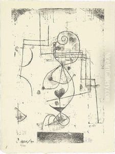 Herzdame. by Paul Klee