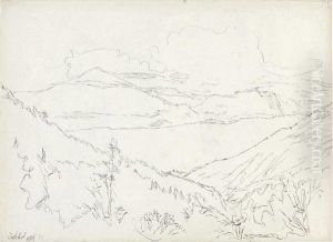 Justistal, Mit Blick Auf Den Thunersee, Niesen Und Stockhorn