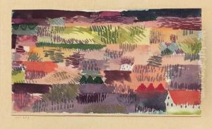 Oberbayrische Landschaft Bei Fohn, Ried by Paul Klee