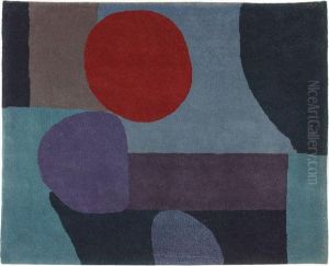 Blau-rote Komposition by Paul Klee