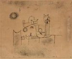 Sonne Im Thor by Paul Klee