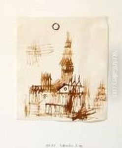 Kathedrale Von Pr...burg by Paul Klee