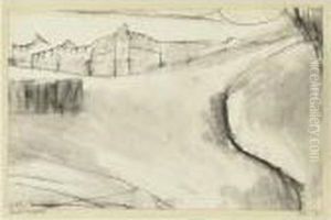 Strassen Kreuzung (crossroads) by Paul Klee