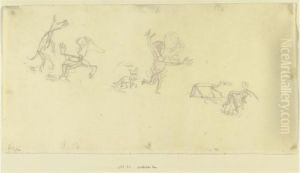 Gefahrliche Tiere (dangerous Animals) by Paul Klee
