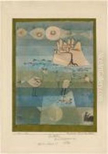 Exotische Flusslandschaft by Paul Klee